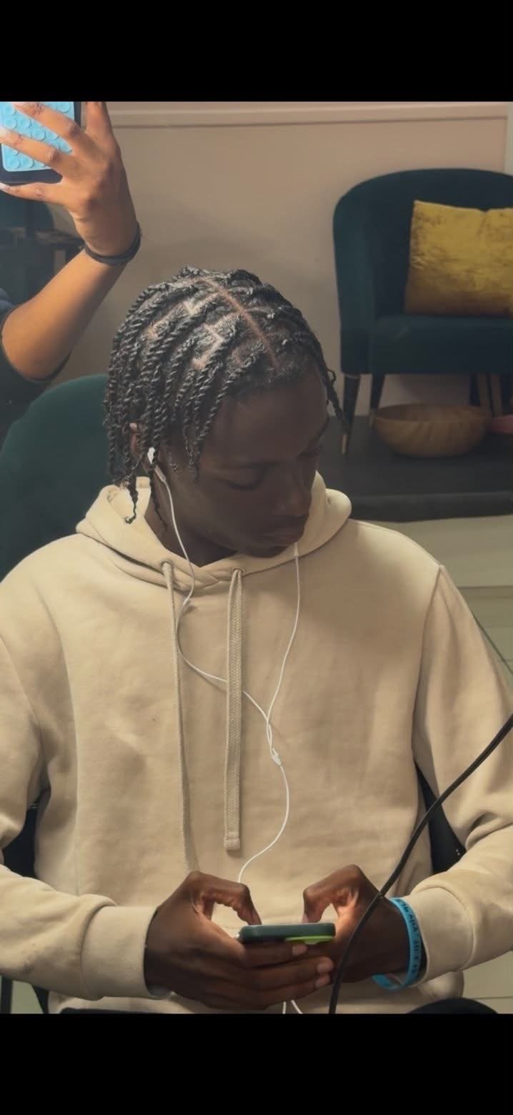 Twists homme réalisés par Beauty by DH